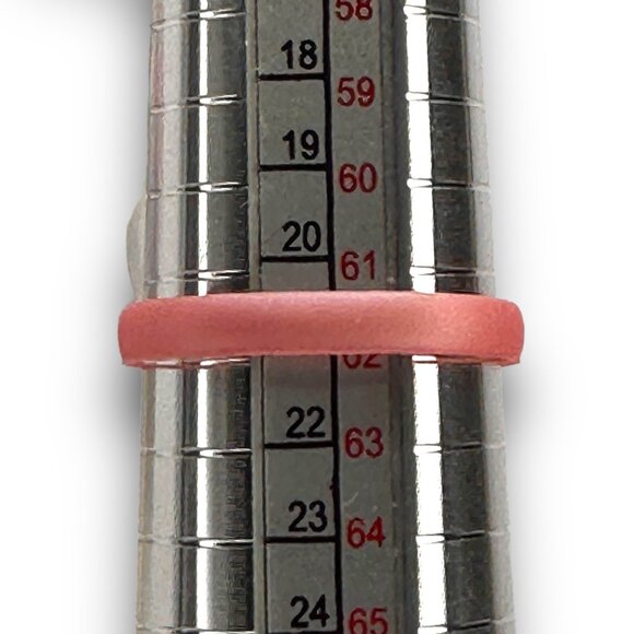 Colorful Stackable Silicone Rings Size 9.75 Durable Comfortable Fashion - Picture 3 of 7